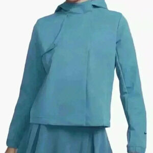 NWT Nike Golf Womens Repel Jacket Size M $130 MSRP Teal Bright Spruce DH2089